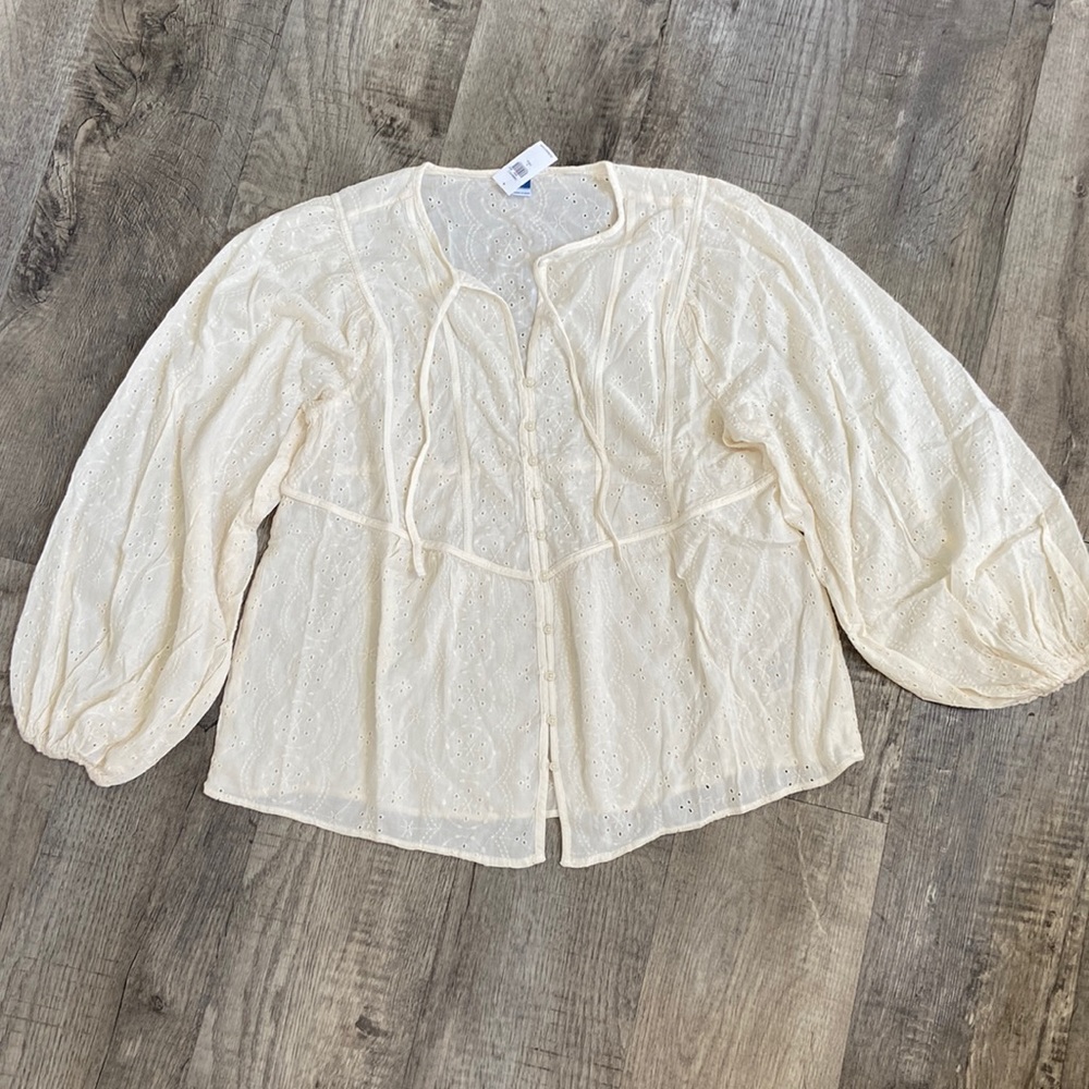 Old Navy Eyelet Top